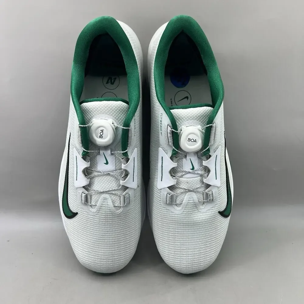 Nike Infinity Tour 2 BOA Golf Shoes Men Size 11.5 Wide Green White Sneakers NEW